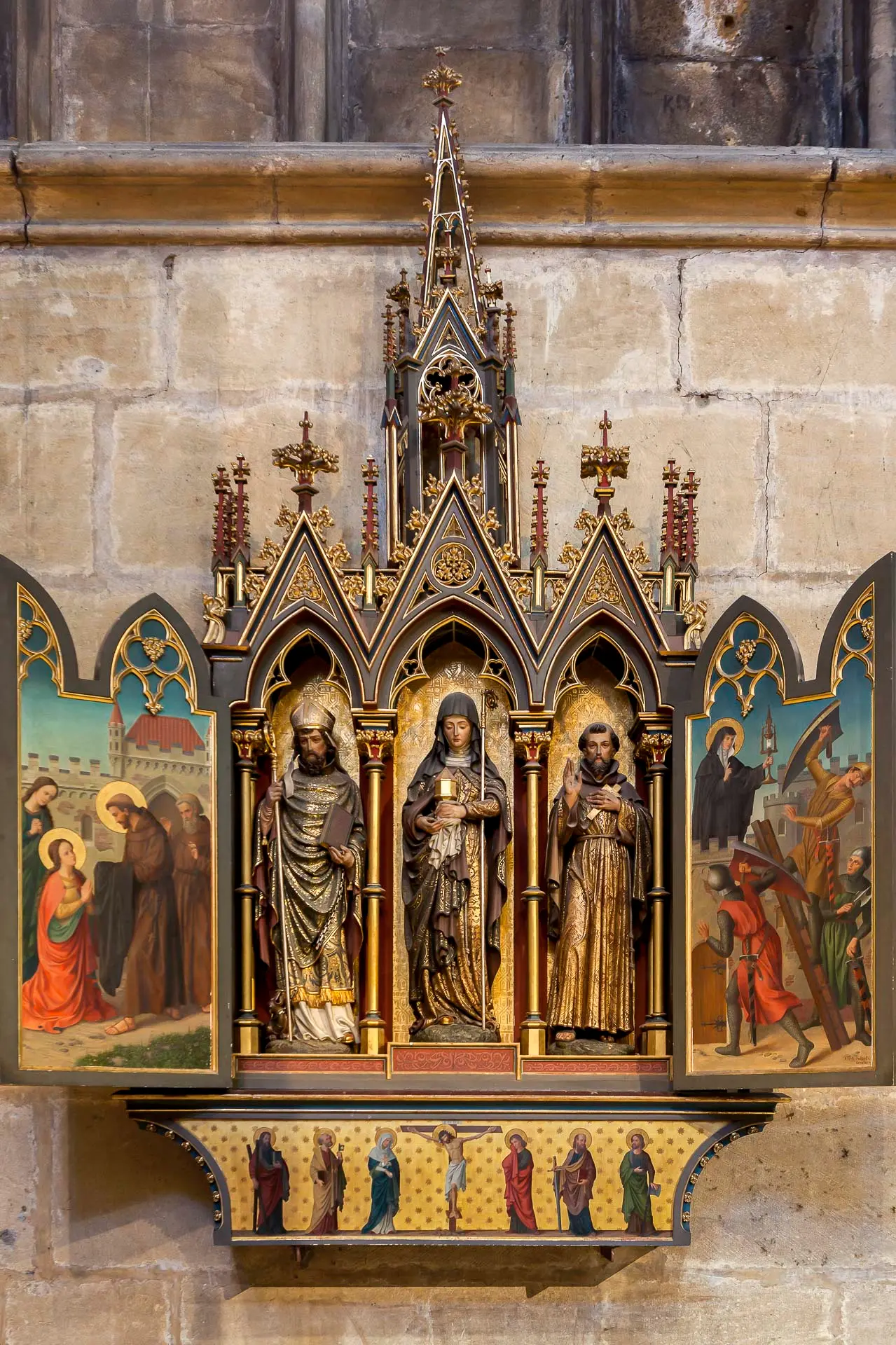 Retable dans la Cathédrale de Metz