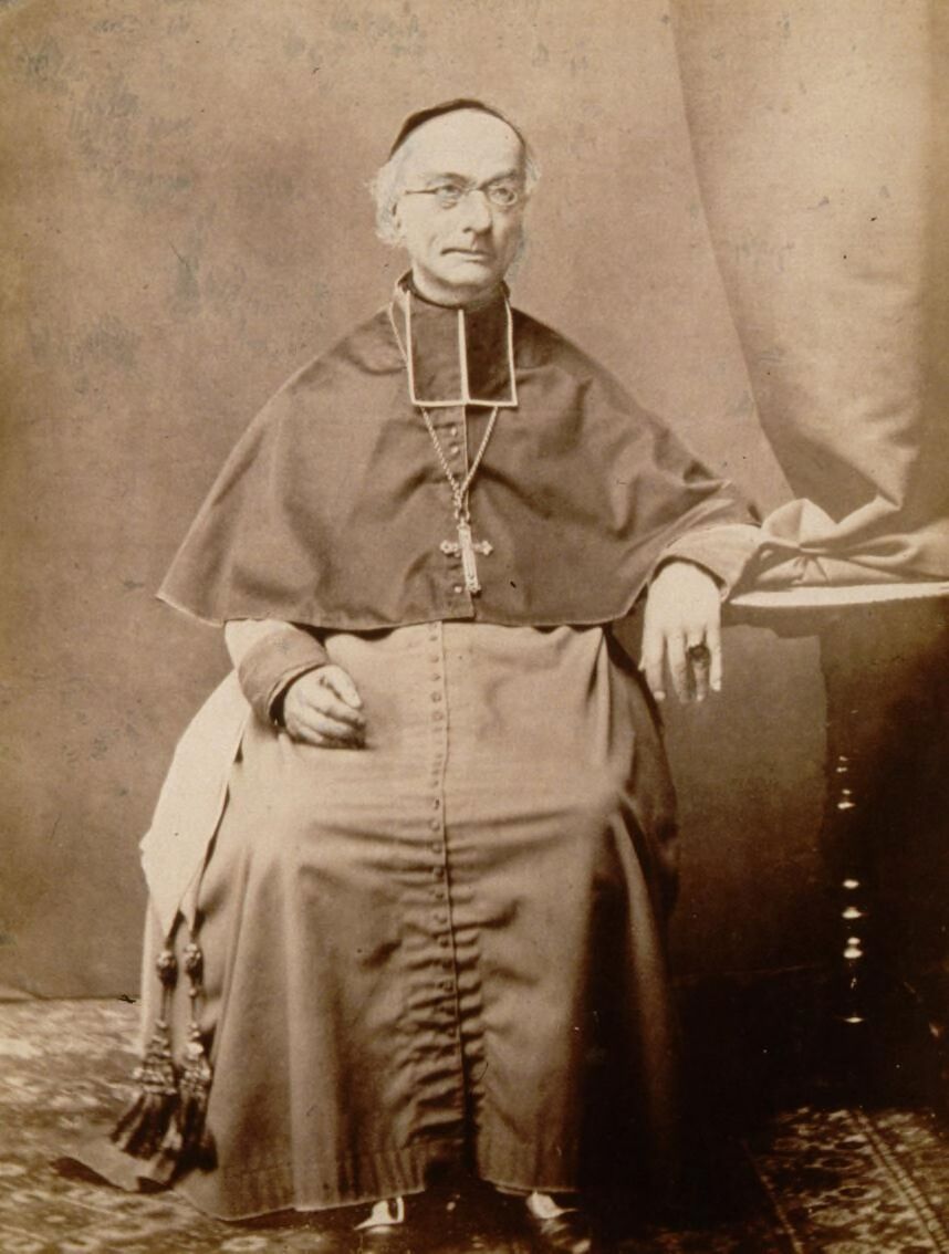 appartient bibliothèque nationale et universitaire de Strasbourg, NIM15799 Photographie de Monseigneur Dupont des Loges