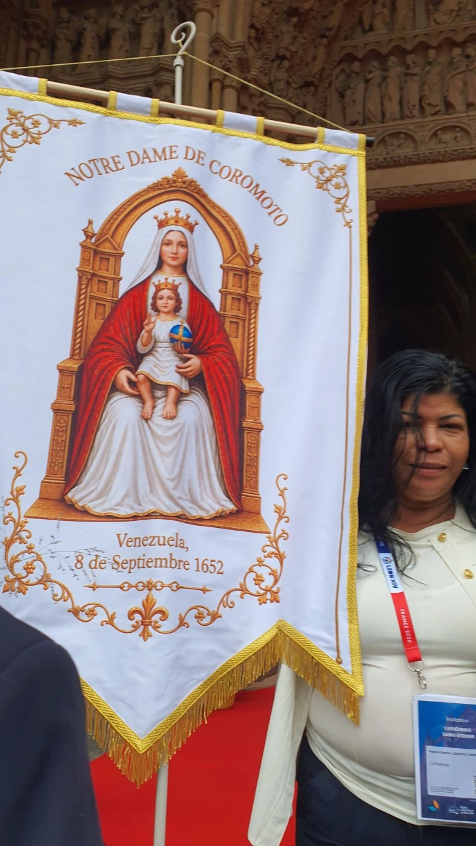 Photo de la visite du Pape Léon XIV à Metz septembre 2026