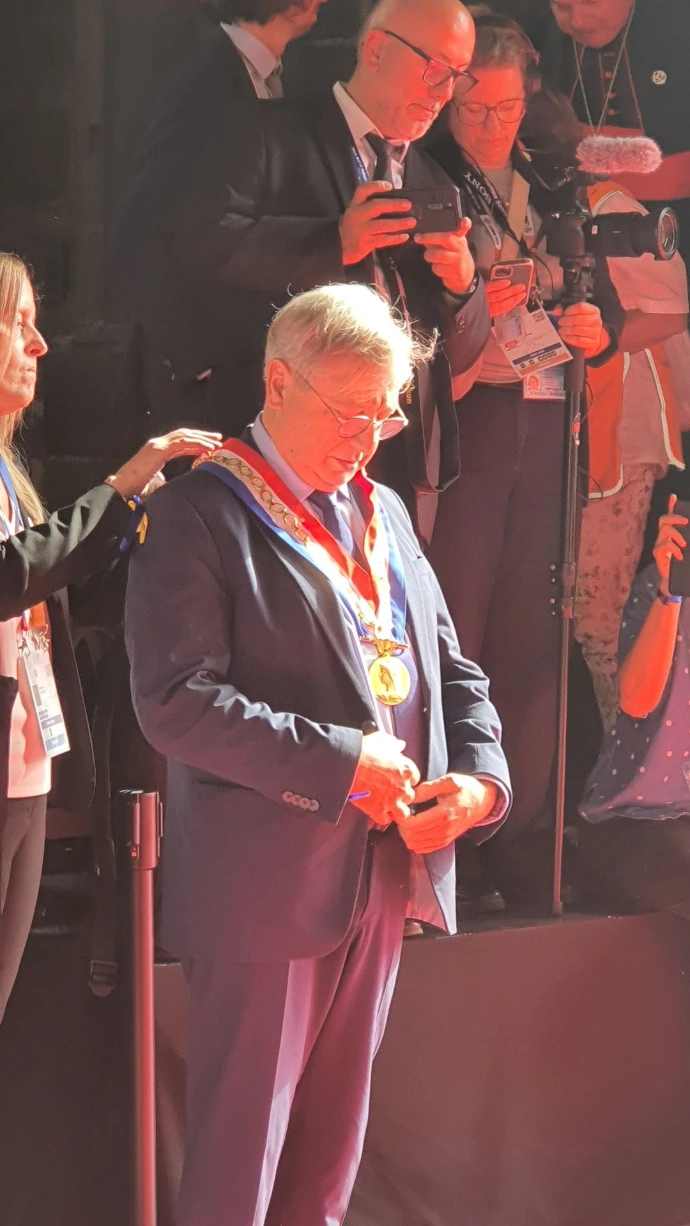 Photo de la visite du Pape Léon XIV à Metz septembre 2026