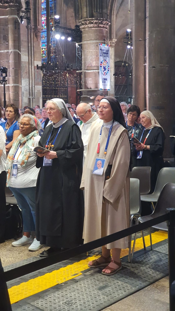 Photo de la visite du Pape Léon XIV à Metz septembre 2026