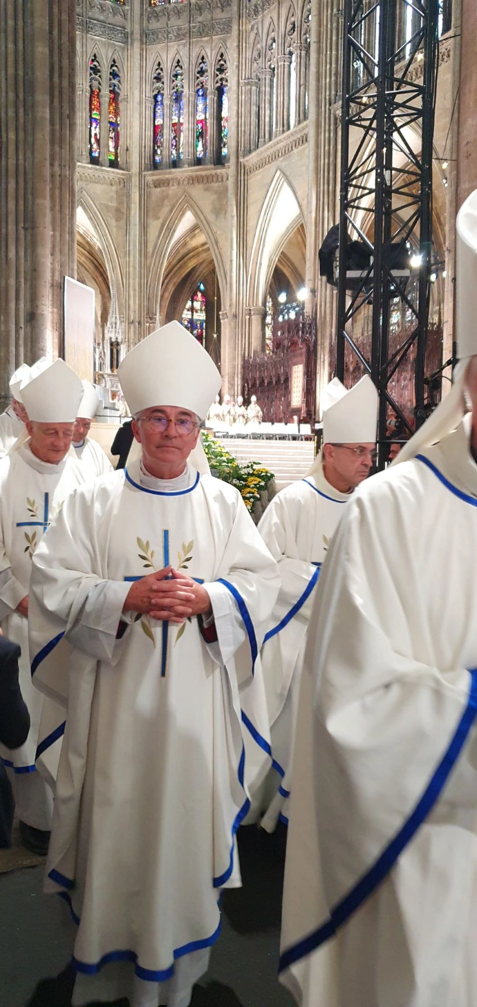 Photo de la visite du Pape Léon XIV à Metz septembre 2026