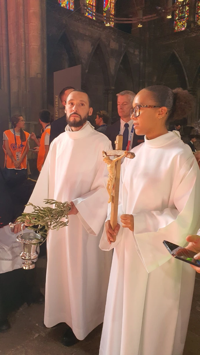 Photo de la visite du Pape Léon XIV à Metz septembre 2026